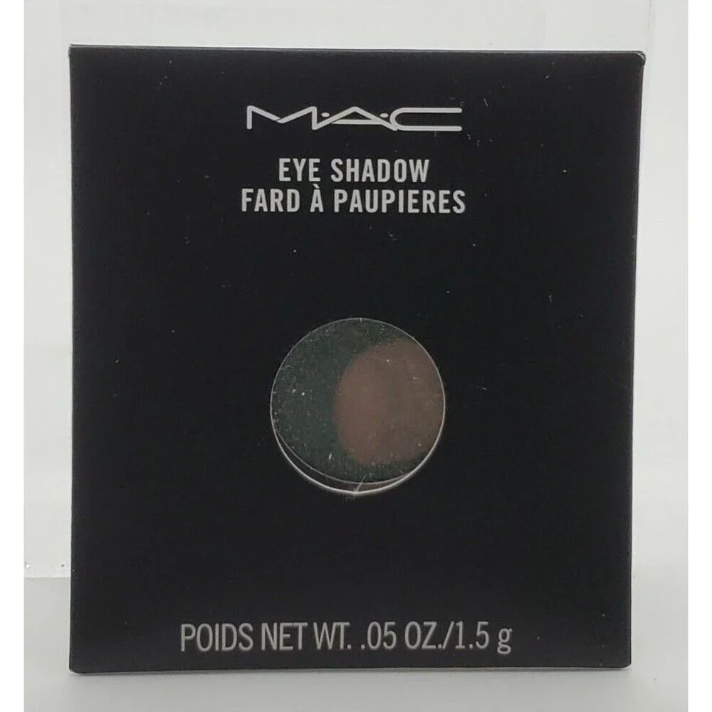 MAC THAT'S SHOWBIZ BABY Eye Shadow ~ Green Black Frost ~ Pro Palette Pan Refill